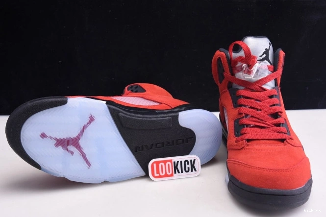 Cheap Bulls Raging Jordan Retro Red 5 (2021) DD0587-600 0725